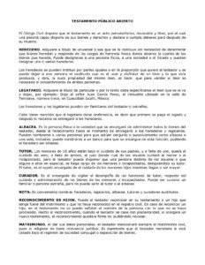 ideas para planeamiento testamentario