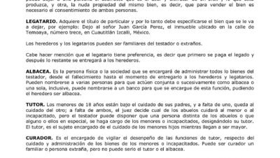 ideas para planeamiento testamentario