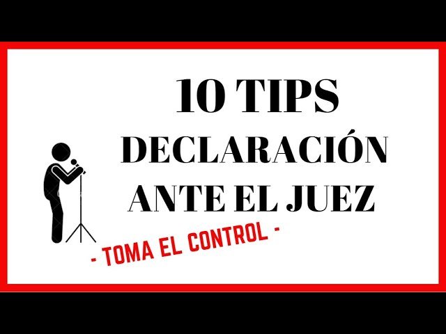 Tutorial para preparar una declaración criminal 1 tutorial para preparar una declaracion criminal